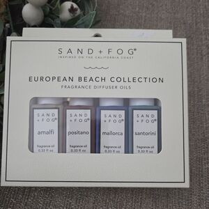 SAND + FOG European Beach Collection Fragrance Diffuser Oils Set